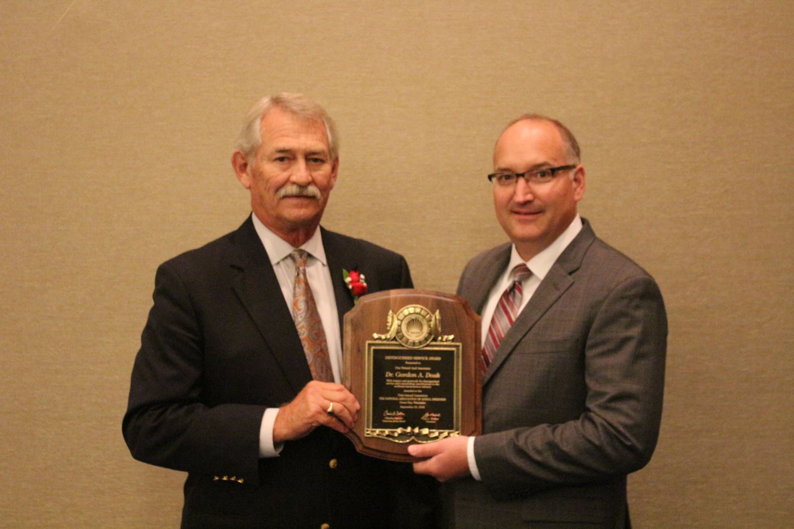 Photo of Distinguished Award Winner